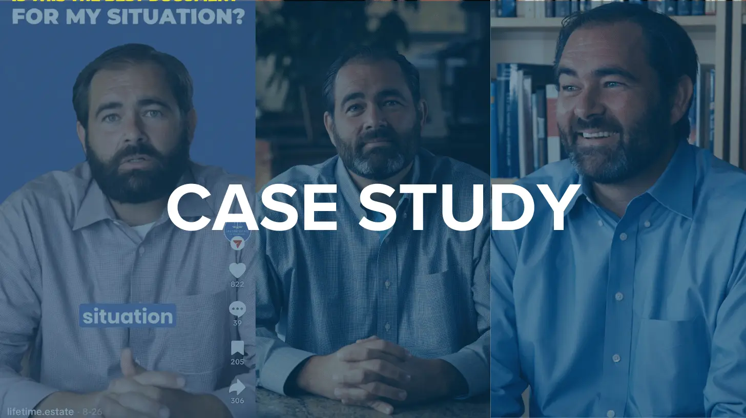 VDJ Law's case study on CaptivContent's social media marketing for client growth and branding transformation.